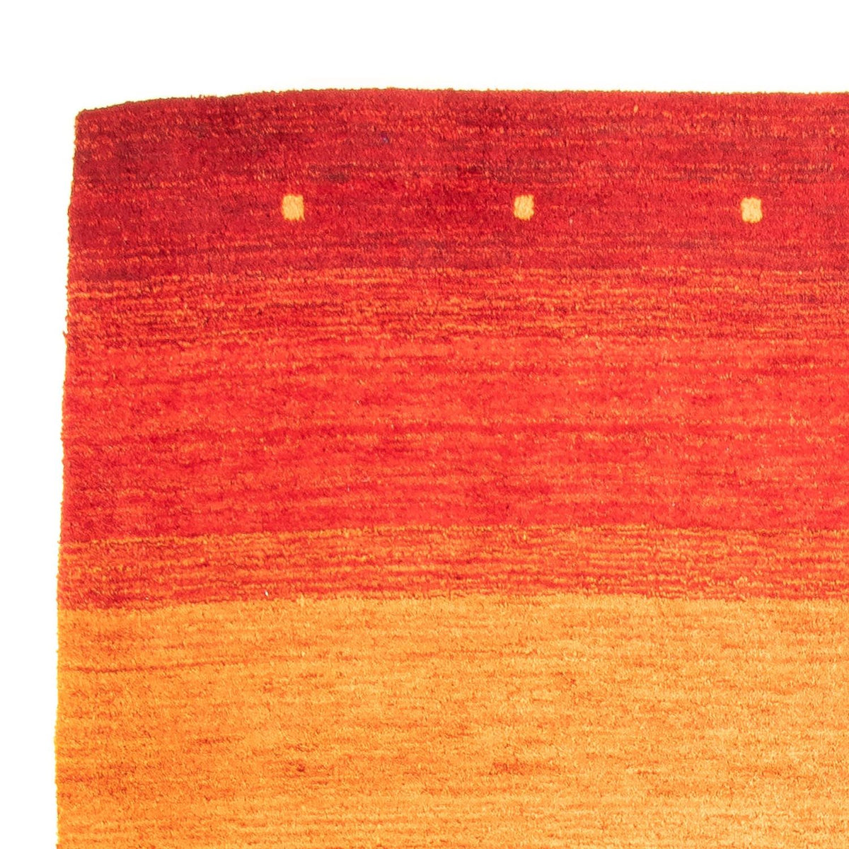 Tappeto di lana - 233 x 160 cm - arancione