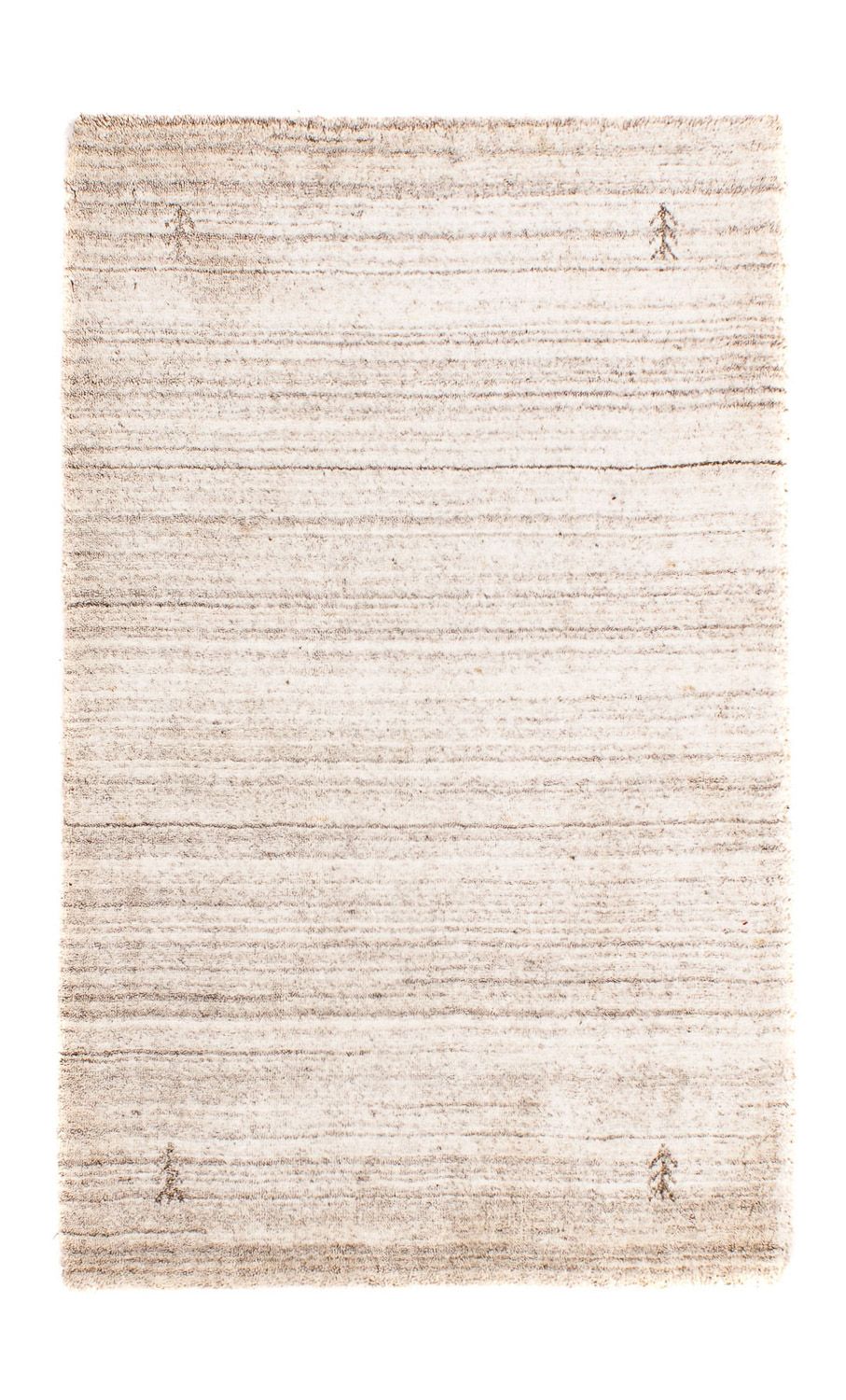 Tappeto Gabbeh - Loribaft Softy - 95 x 60 cm - beige