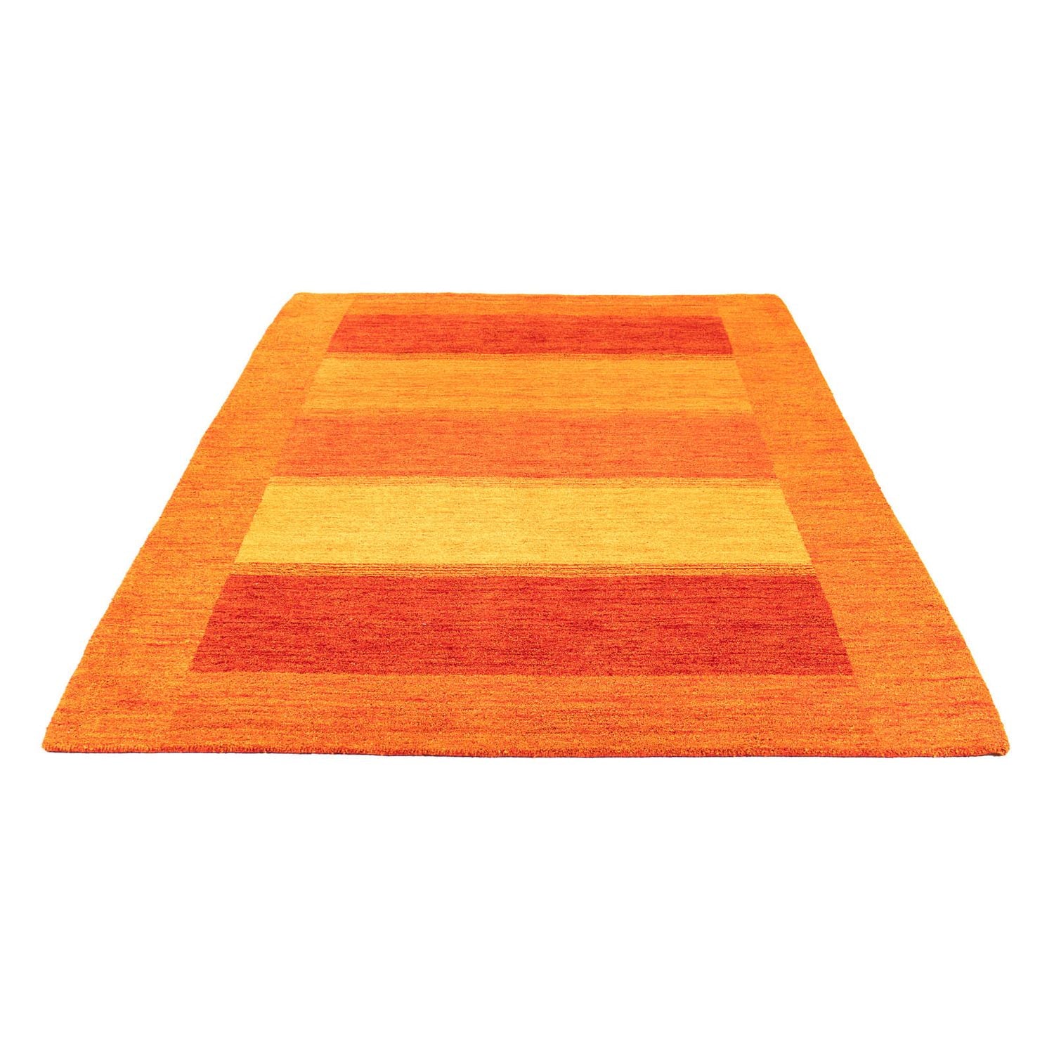 Tappeto di lana - 225 x 162 cm - arancione
