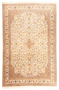 Tappeto di seta - Seta del Kashmir - 270 x 186 cm - beige
