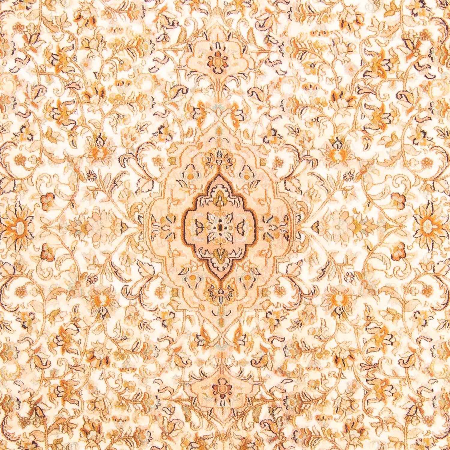 Tappeto di seta - Seta del Kashmir - 270 x 186 cm - beige