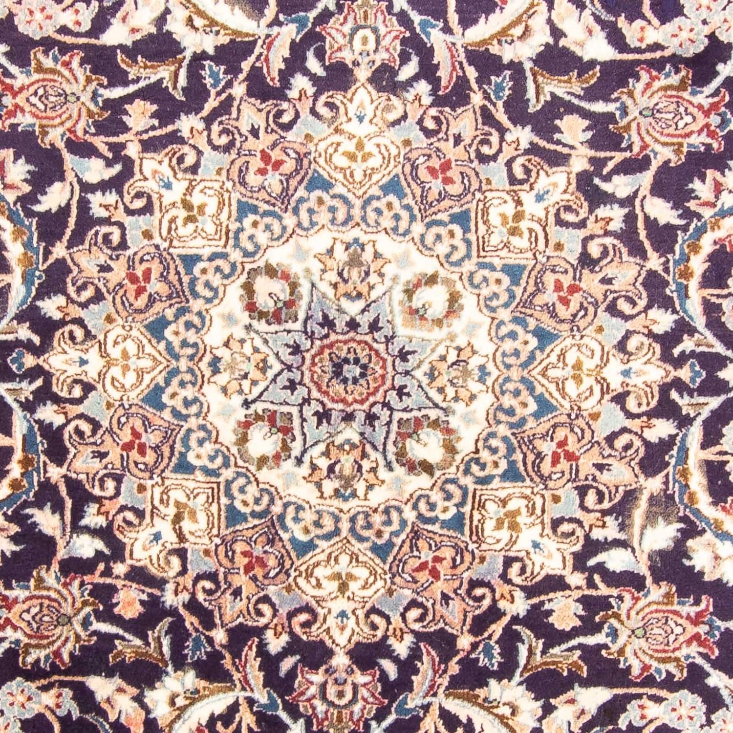 Tappeto Persero - Nain - Reale - 292 x 197 cm - blu scuro