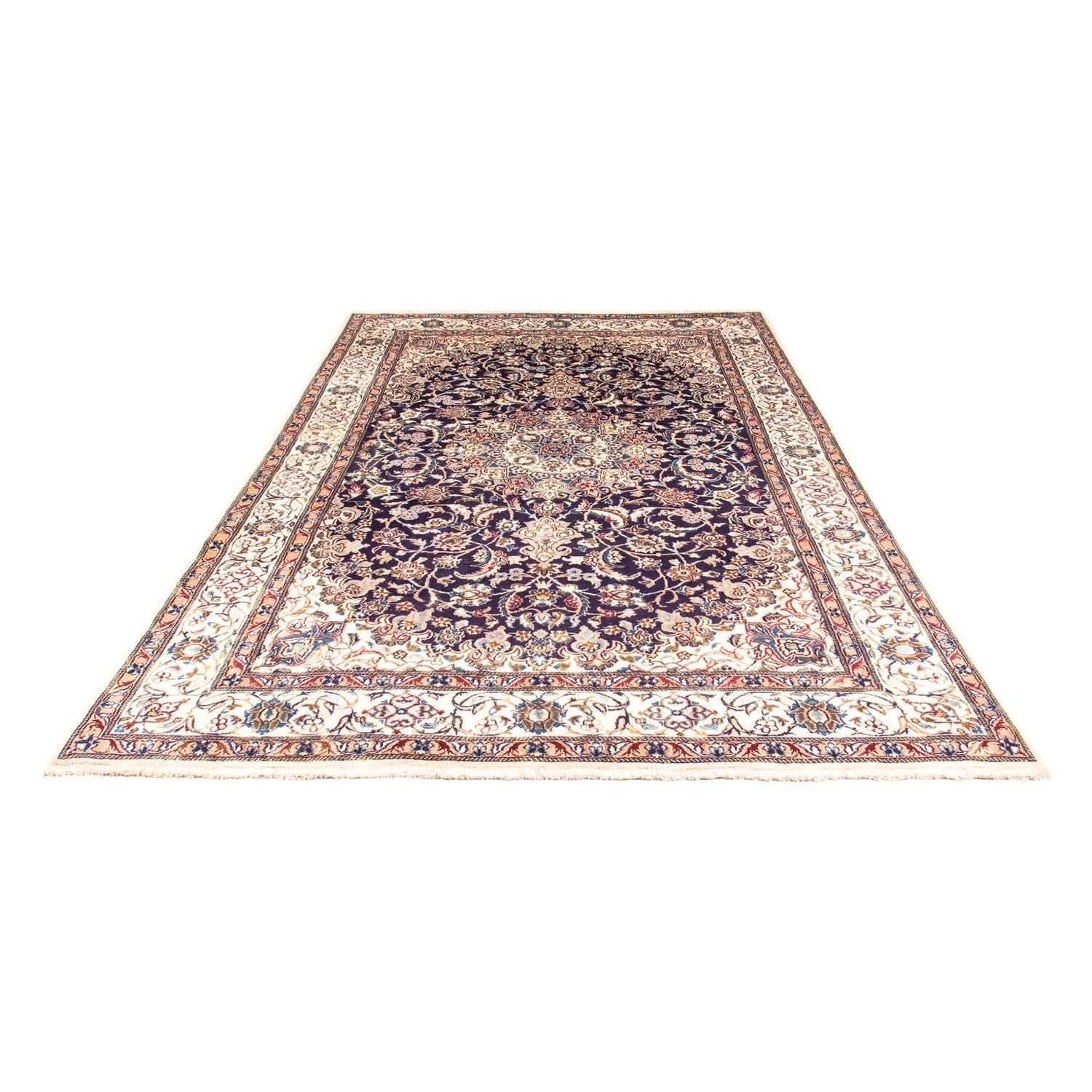 Tappeto Persero - Nain - Reale - 292 x 197 cm - blu scuro