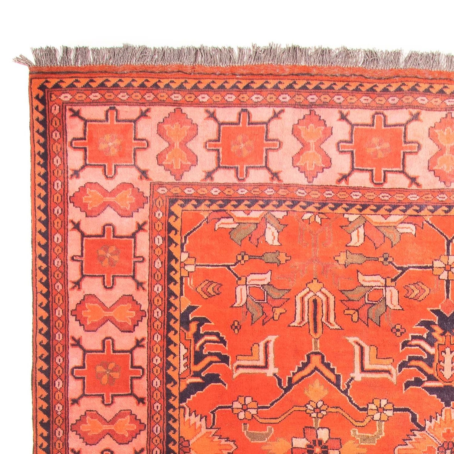Tappeto afgano - Hatschlu - 300 x 205 cm - rosso chiaro