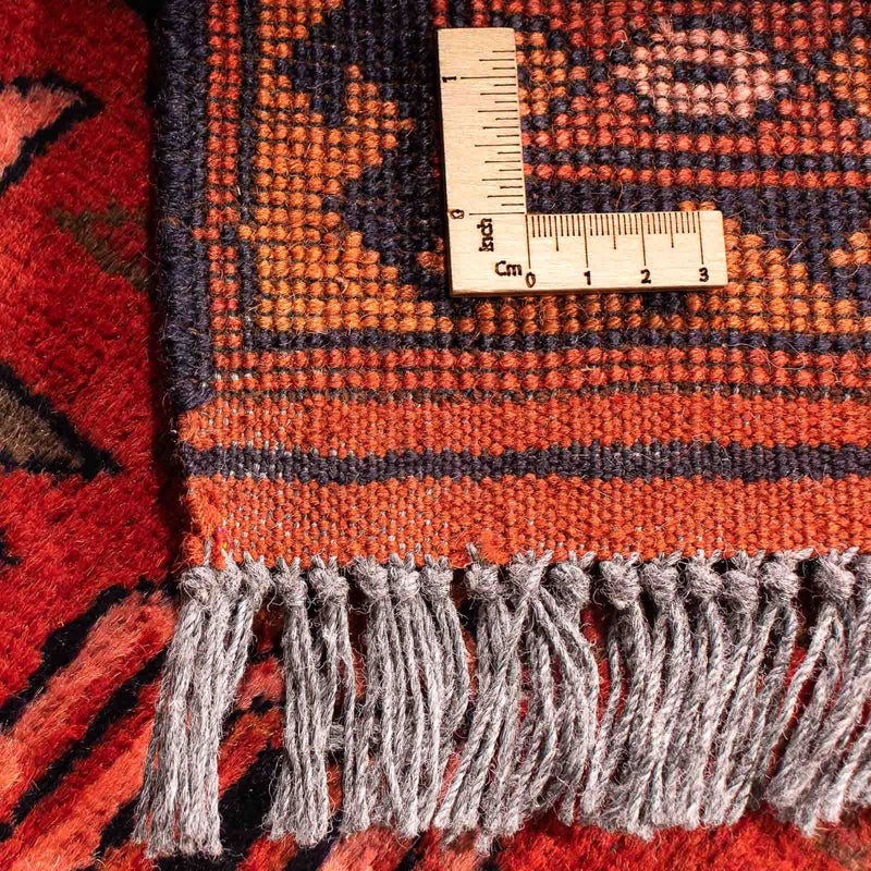 Tappeto afgano - Hatschlu - 300 x 205 cm - rosso chiaro