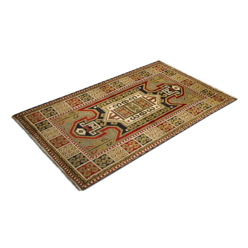 Tappeto orientale - 153 x 93 cm - verde chiaro