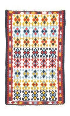 Tappeto Kelim - Vecchio - 150 x 94 cm - beige