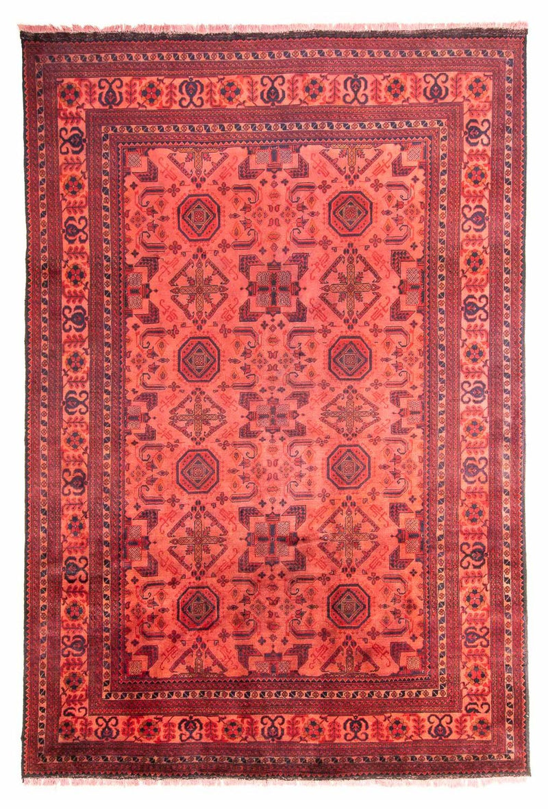 Tappeto afgano - Hatschlu - 290 x 200 cm - rosso