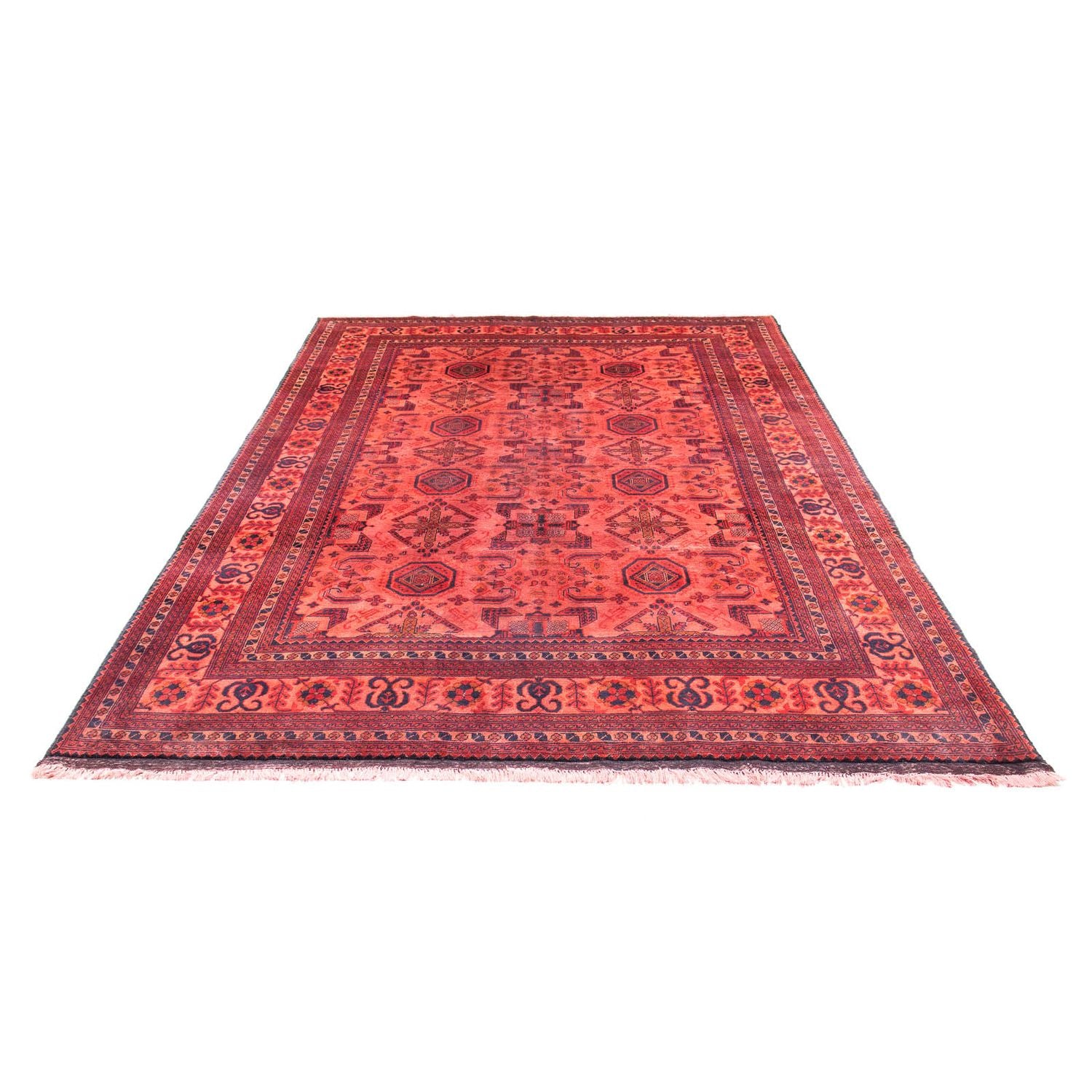 Tappeto afgano - Hatschlu - 290 x 200 cm - rosso
