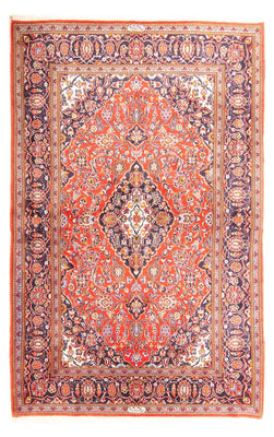 Tappeto Persero - Keshan - 217 x 139 cm - rosso chiaro