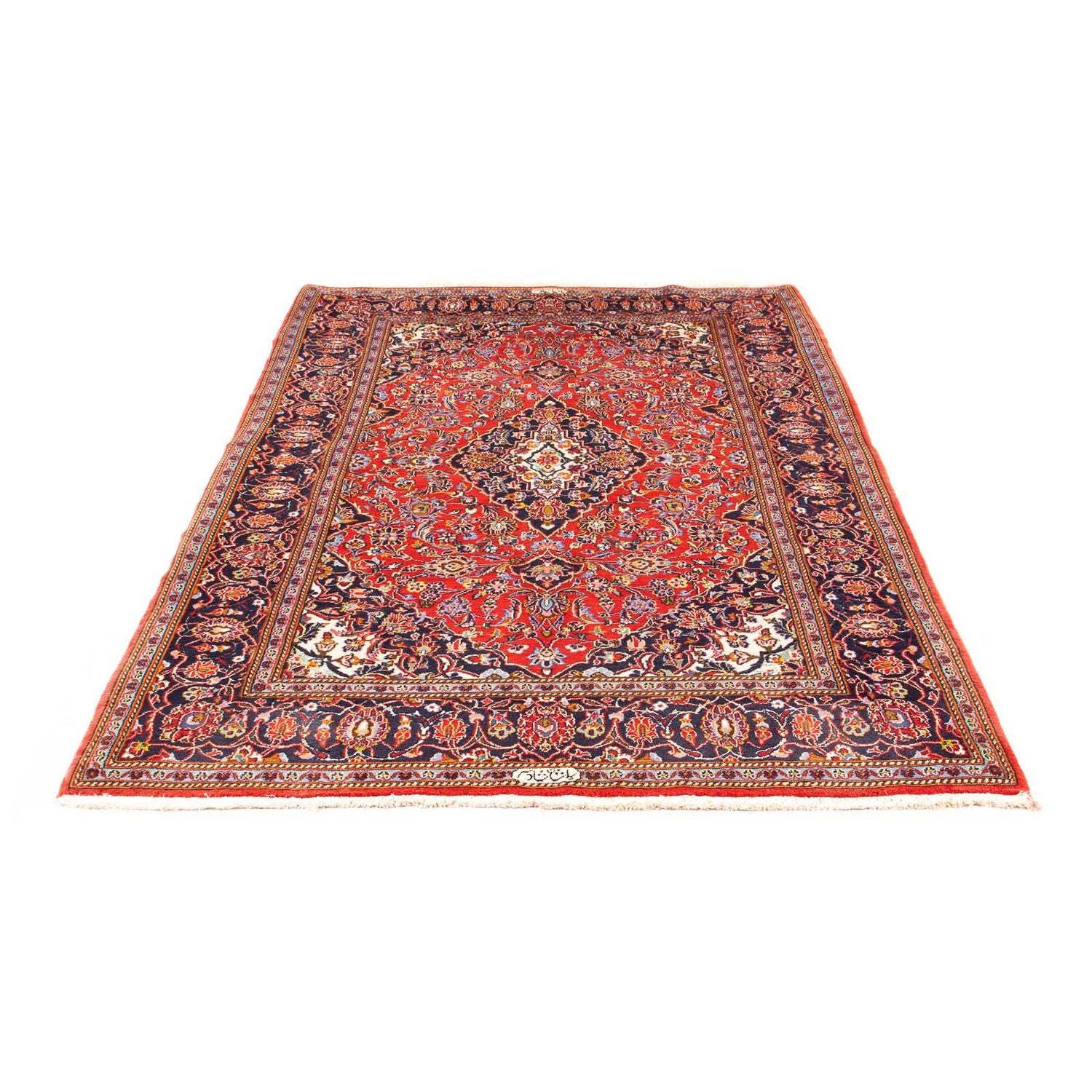 Tappeto Persero - Keshan - 217 x 139 cm - rosso chiaro
