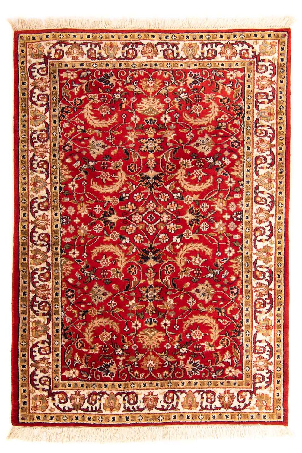 Tappeto orientale - Bidjar - Indo - 176 x 119 cm - rosso scuro