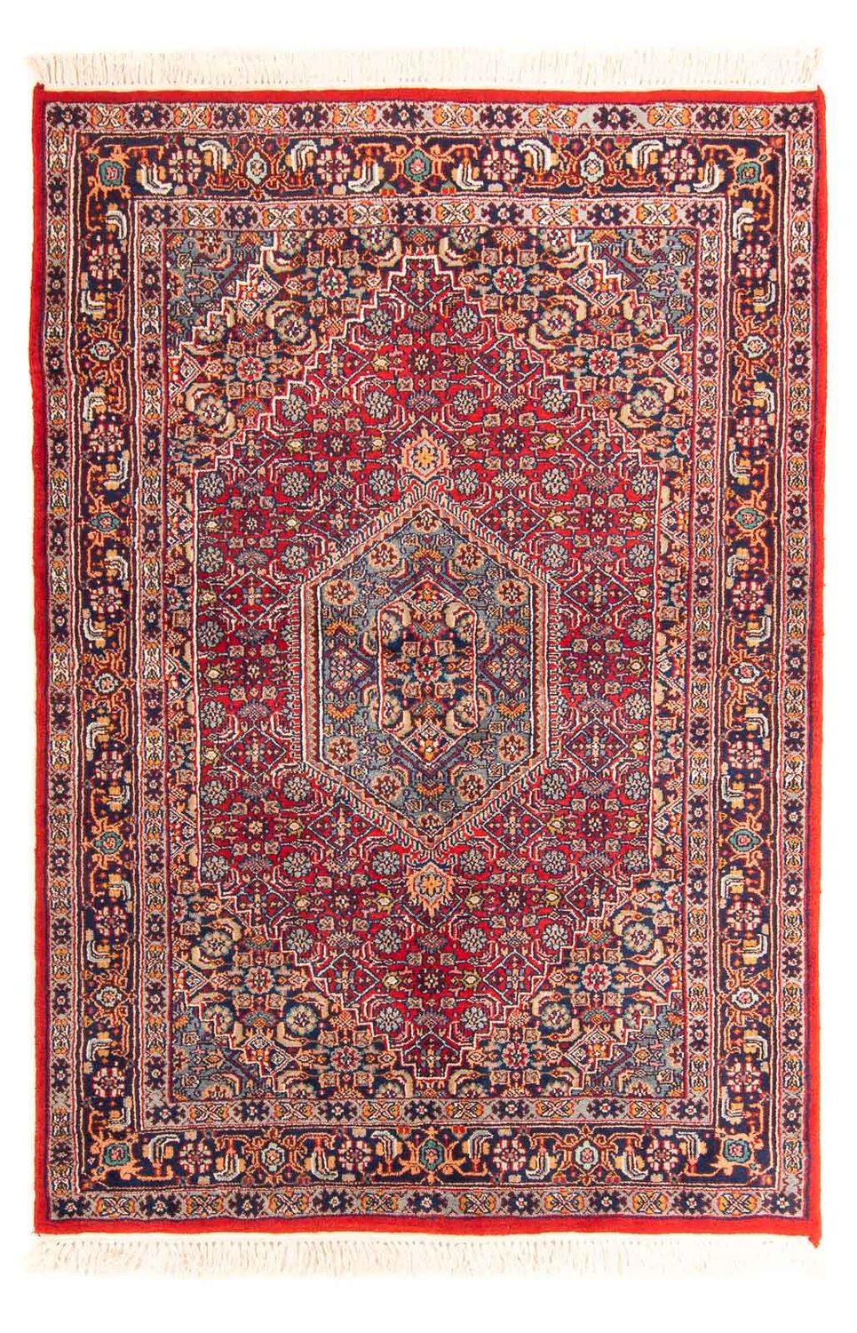 Tappeto orientale - Bidjar - Indo - 185 x 129 cm - rosso