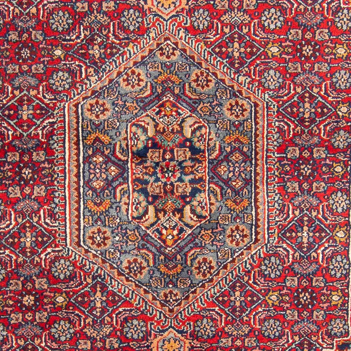 Tappeto orientale - Bidjar - Indo - 185 x 129 cm - rosso