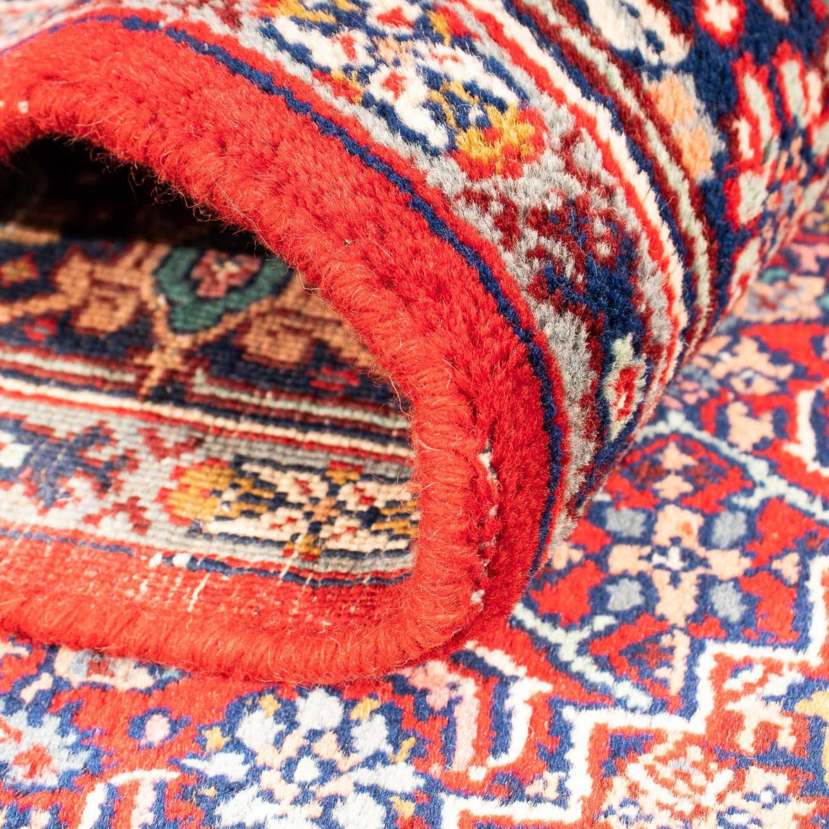 Tappeto orientale - Bidjar - Indo - 185 x 129 cm - rosso