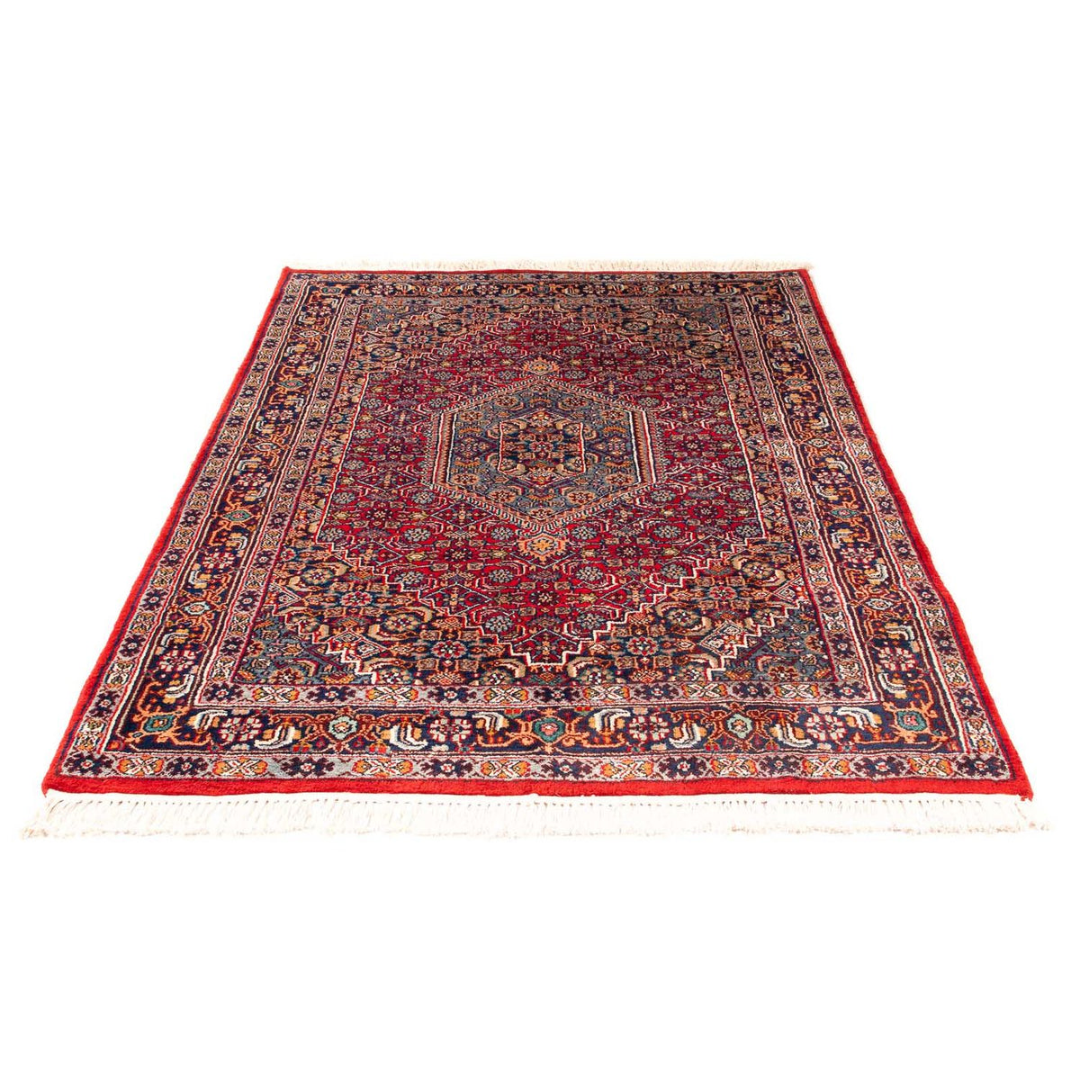 Tappeto orientale - Bidjar - Indo - 185 x 129 cm - rosso