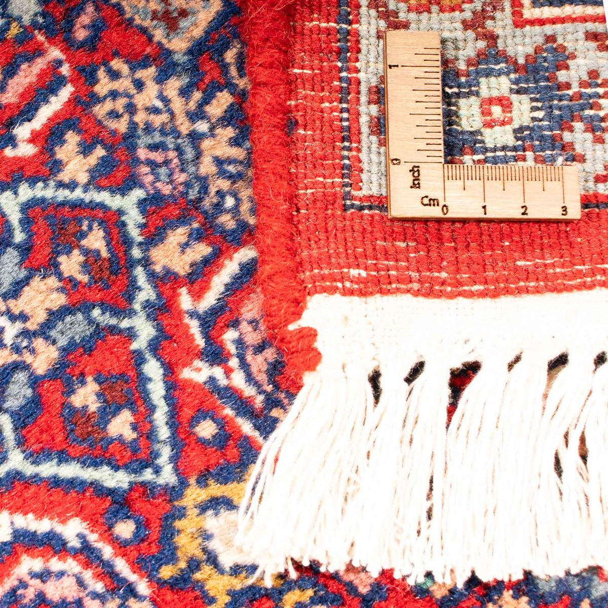 Tappeto orientale - Bidjar - Indo - 185 x 129 cm - rosso