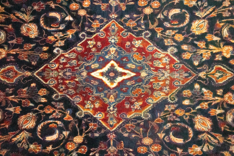 Tappeto corsia Tappeto Persero - Nomade - 227 x 129 cm - blu