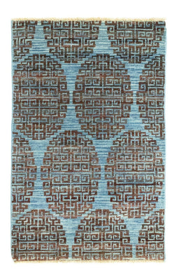 Tappeto di design - 96 x 60 cm - blu