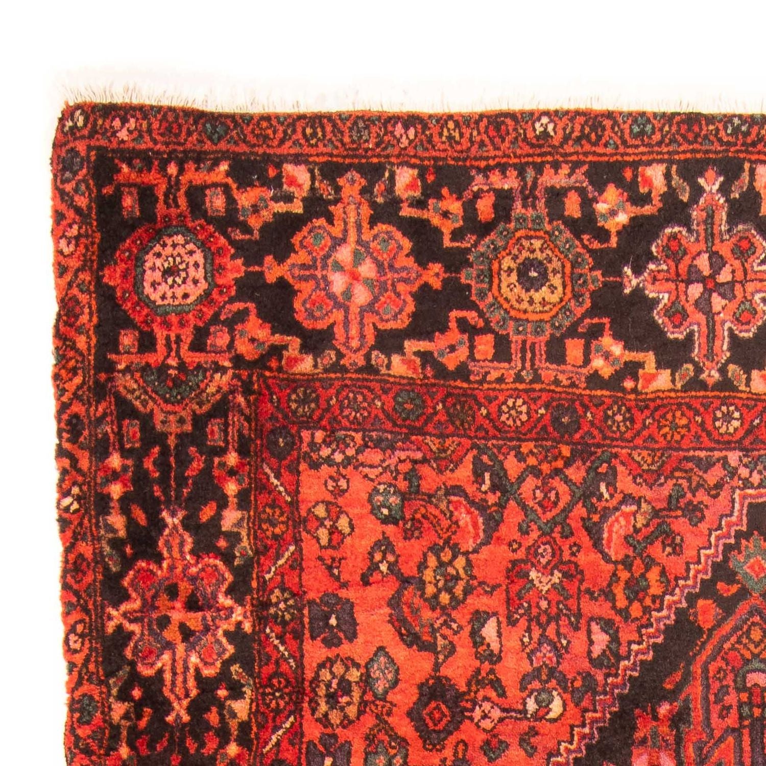 Tappeto corsia Tappeto Persero - Nomade - 238 x 127 cm - rosso scuro