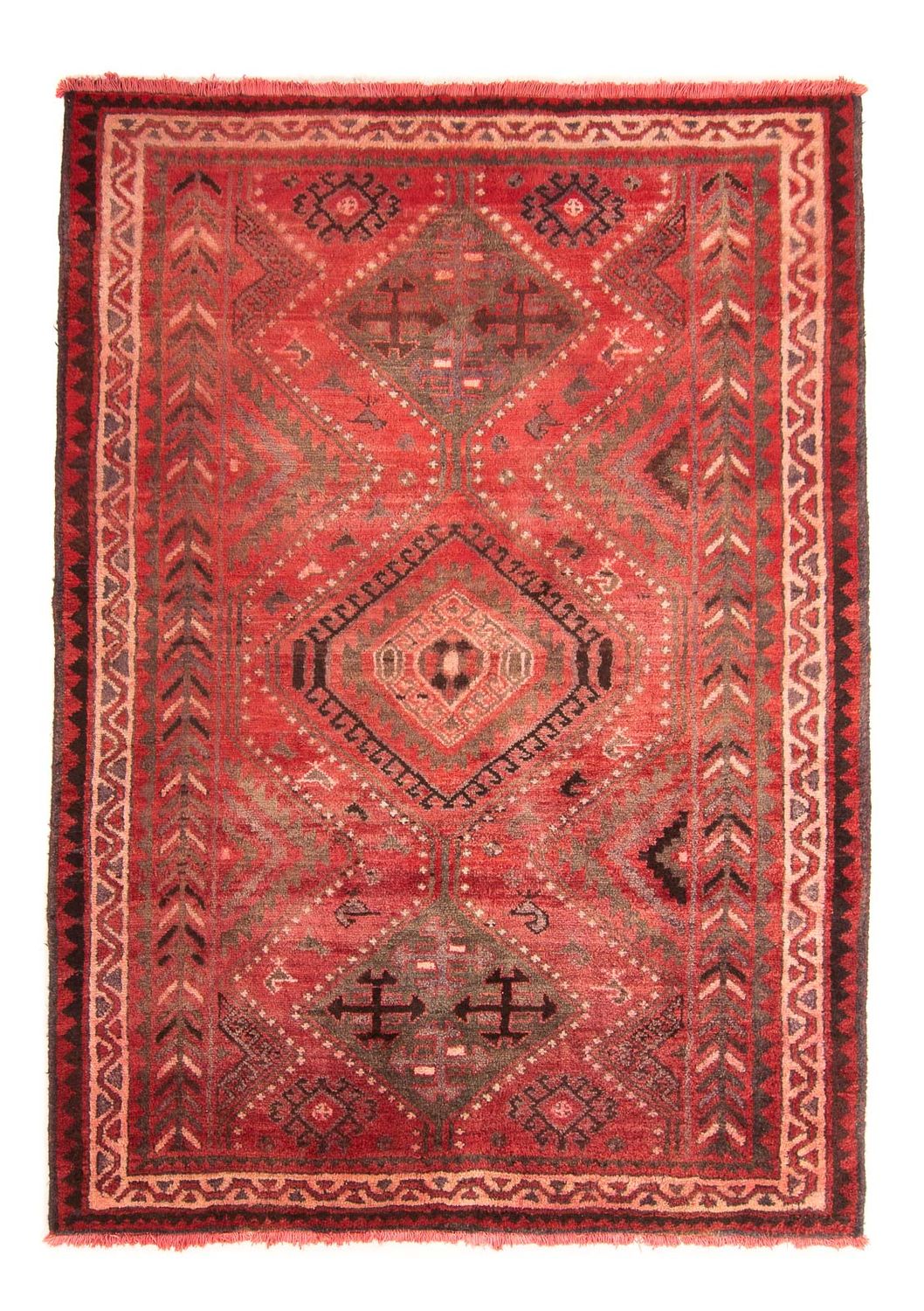 Tappeto Persero - Nomade - 242 x 174 cm - rosso scuro