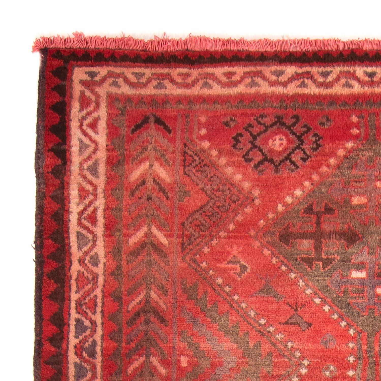 Tappeto Persero - Nomade - 242 x 174 cm - rosso scuro
