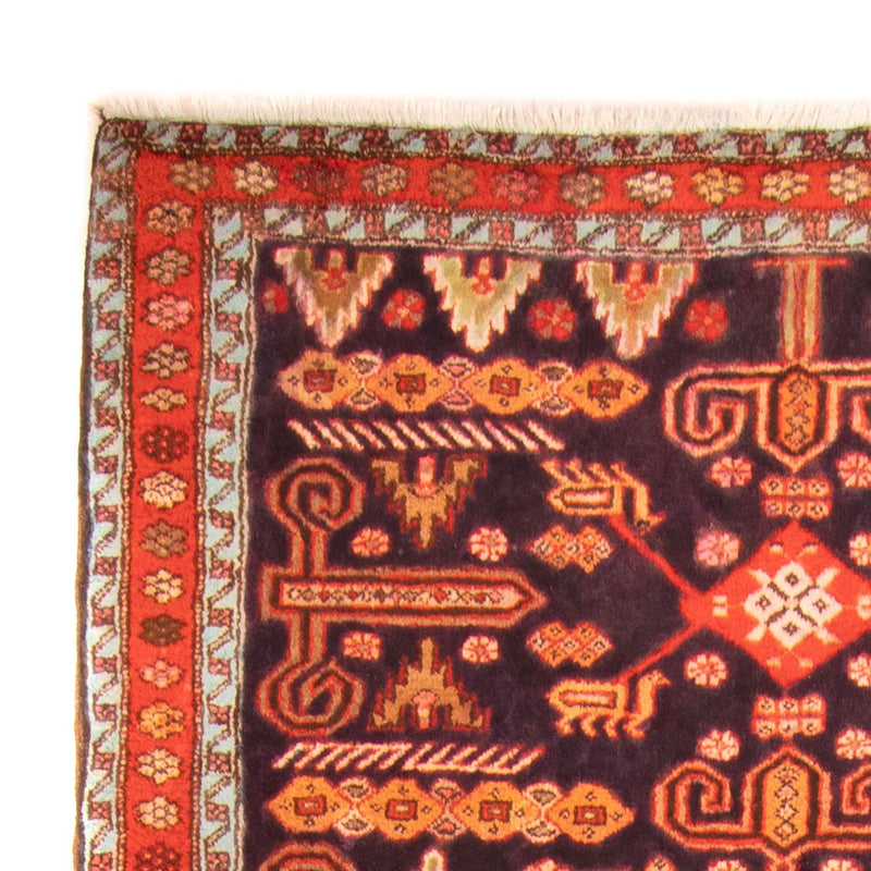 Tappeto corsia Tappeto Persero - Nomade - 280 x 130 cm - blu scuro