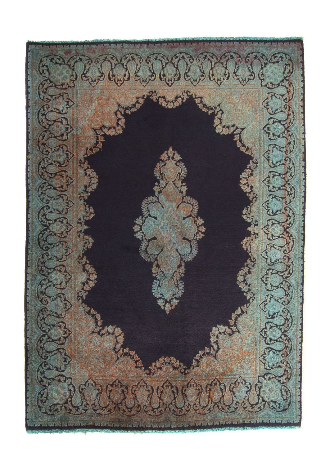 Tappeto Persero - Classico - 199 x 151 cm - blu scuro