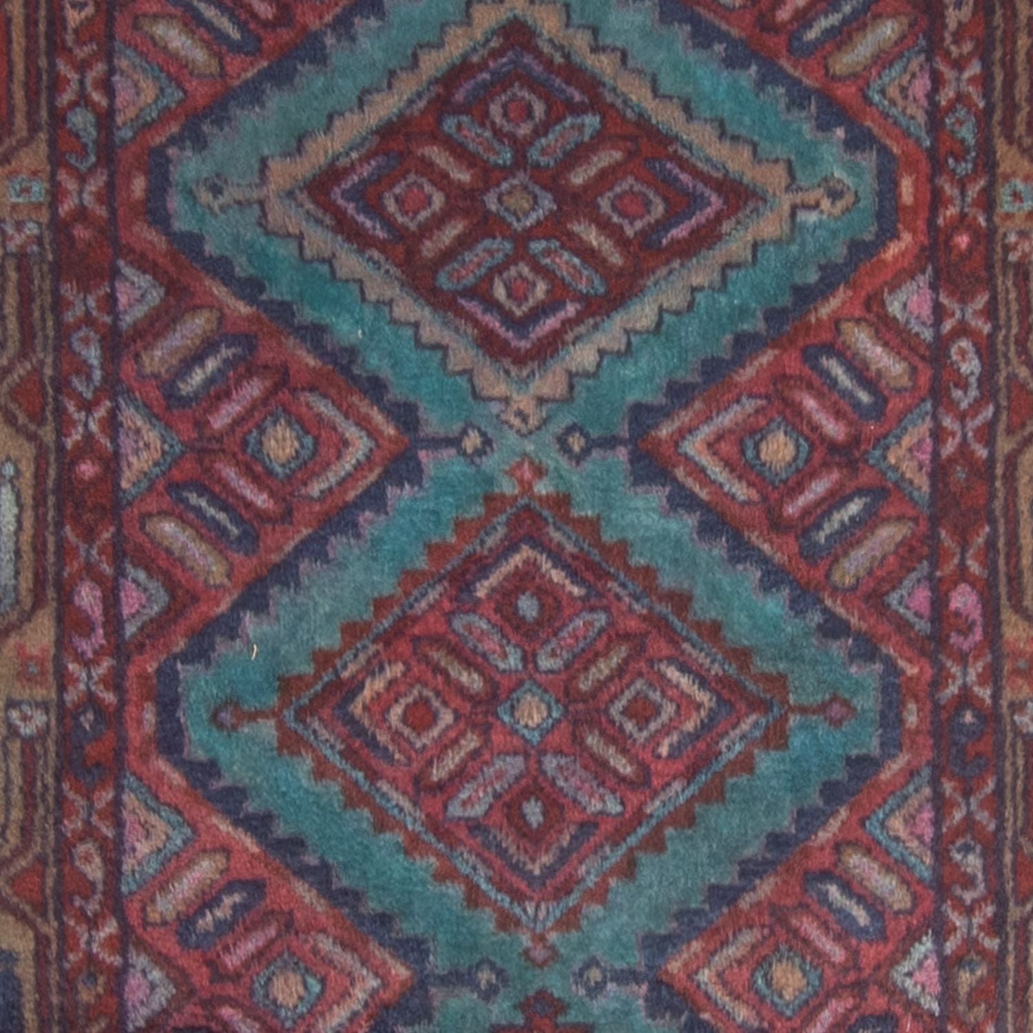 Tappeto corsia Tappeto Persero - Nomade - 281 x 89 cm - blu