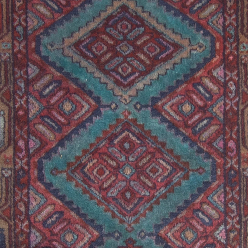 Tappeto corsia Tappeto Persero - Nomade - 281 x 89 cm - blu