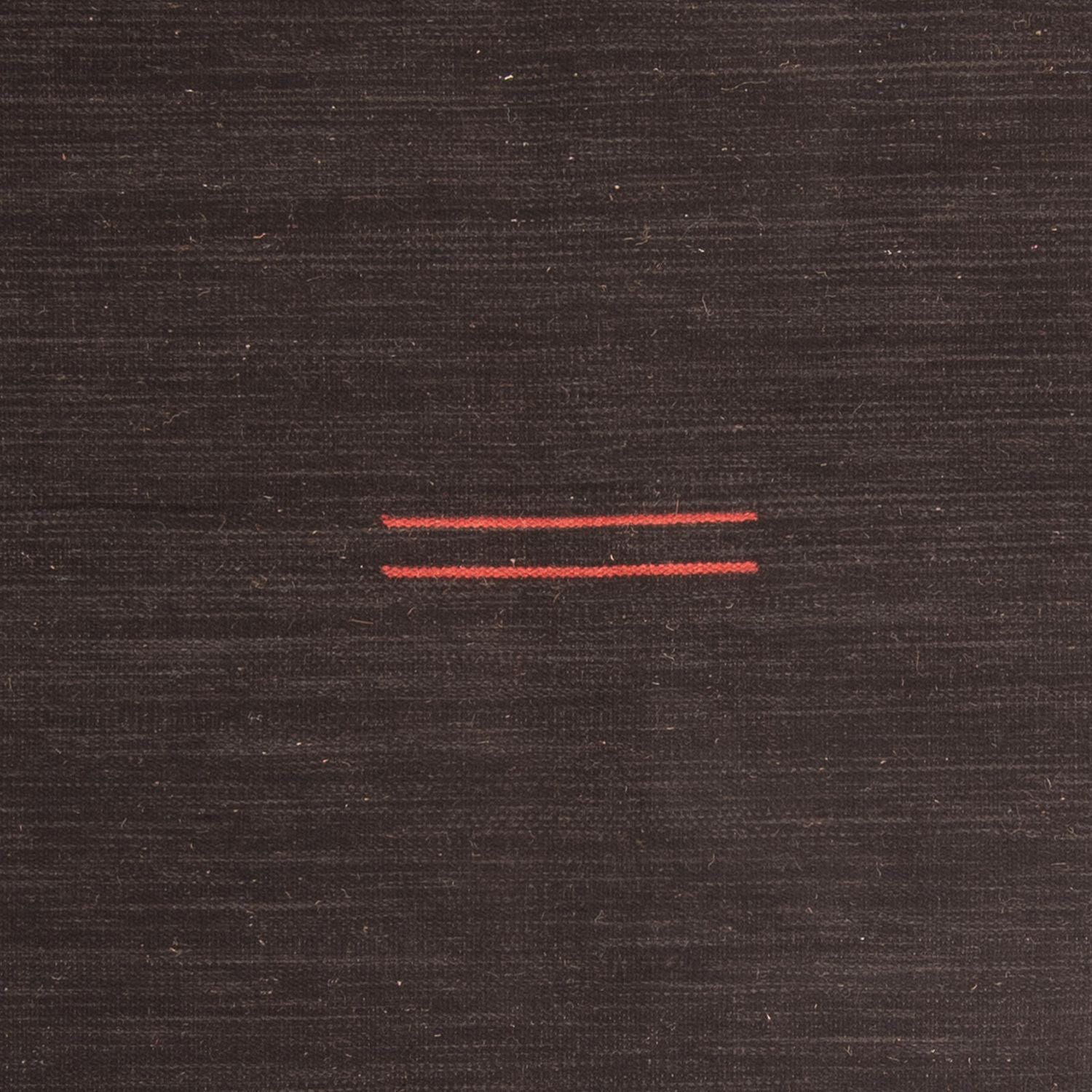 Tappeto Kelim - Tendenza - 195 x 132 cm - marrone scuro