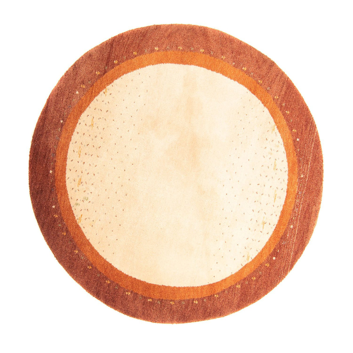 Tappeto Gabbeh - Indus rotondo  - 200 x 200 cm - beige