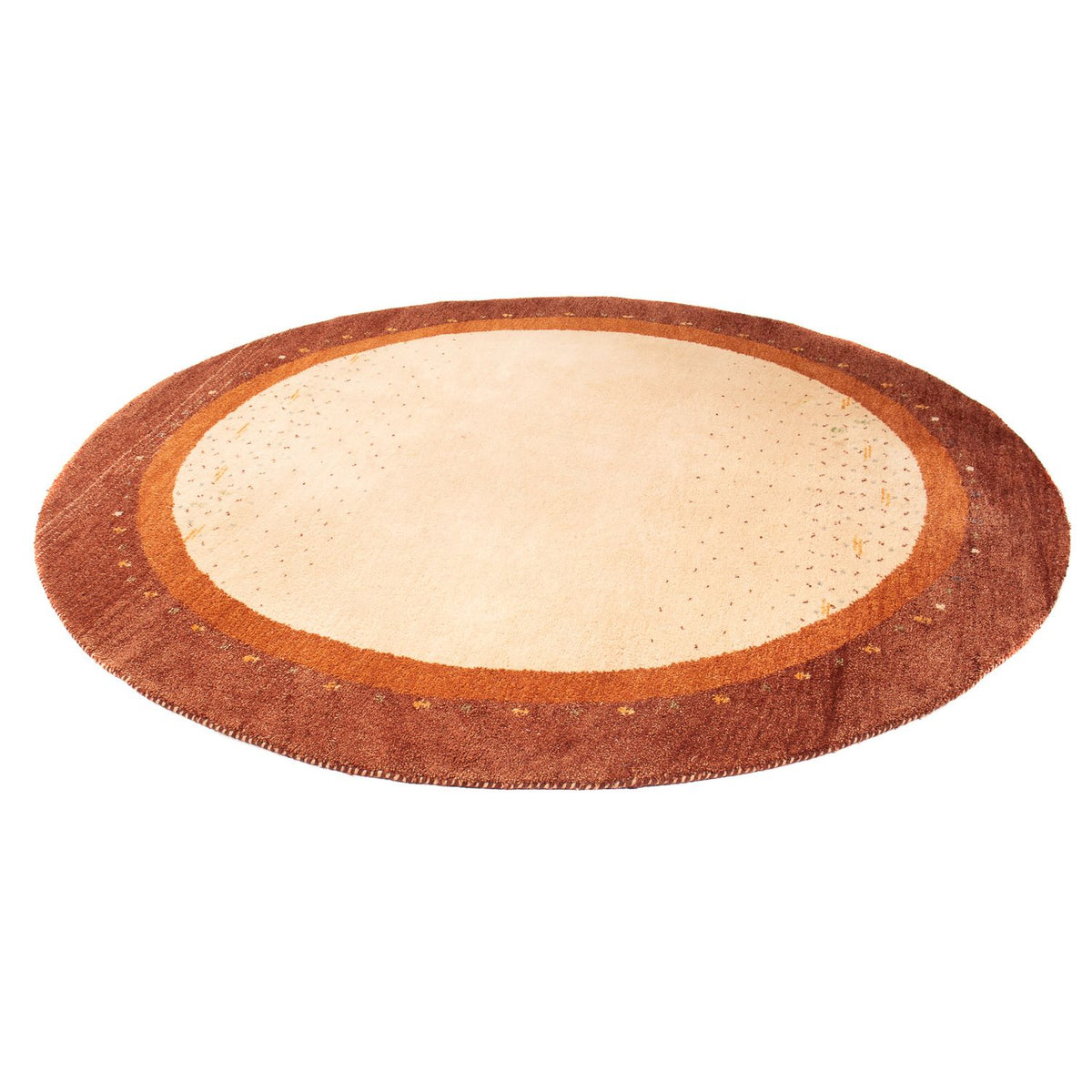 Tappeto Gabbeh - Indus rotondo  - 200 x 200 cm - beige