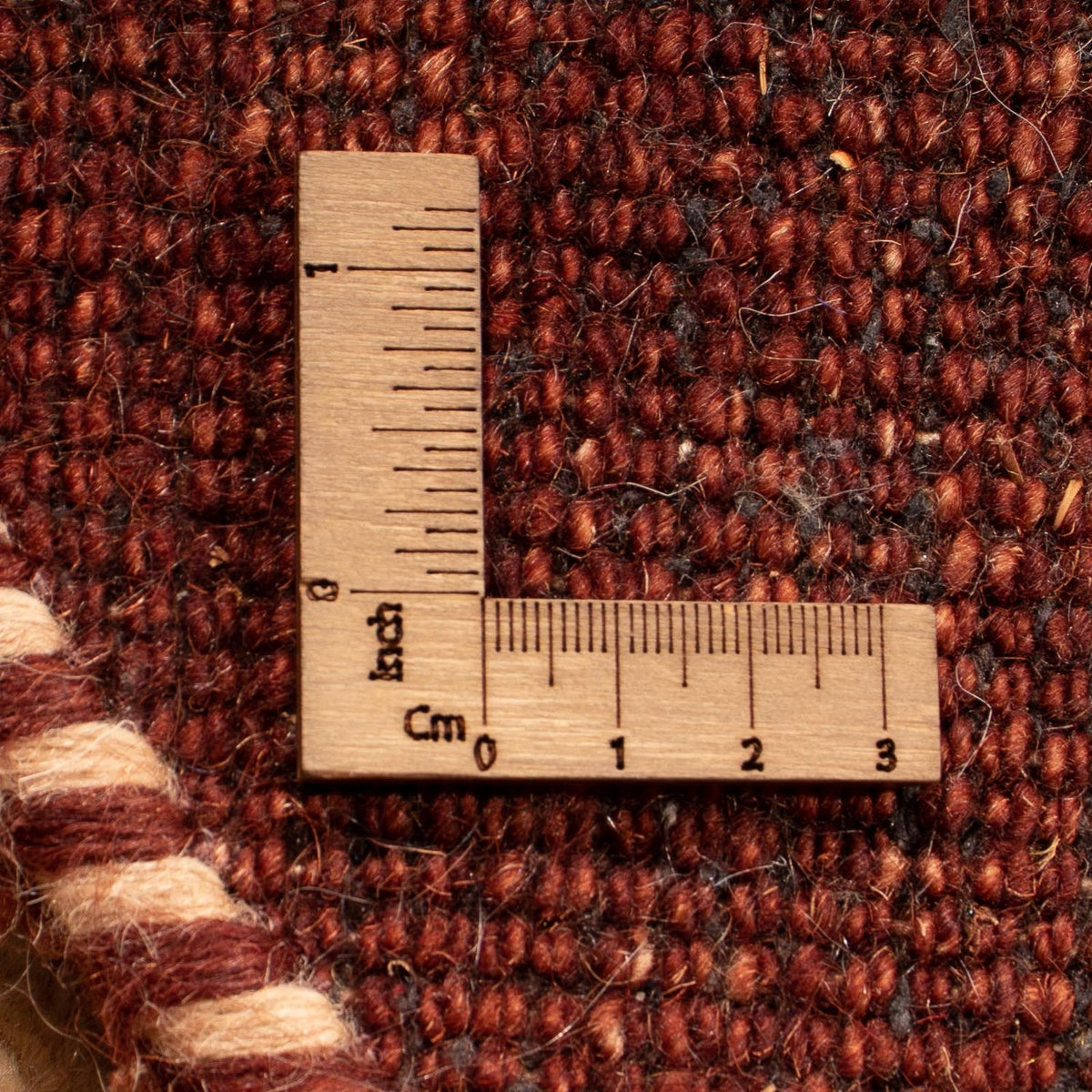 Tappeto Gabbeh - Indus rotondo  - 200 x 200 cm - beige