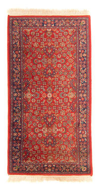 Tappeto orientale - Indo - 139 x 72 cm - rosso