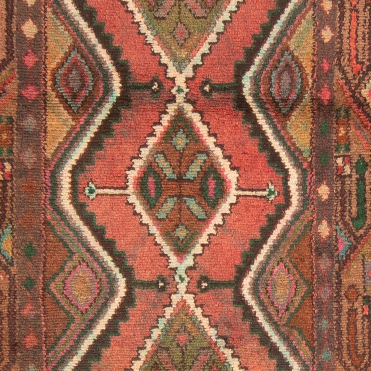 Tappeto corsia Tappeto Persero - Nomade - 293 x 83 cm - rosso chiaro