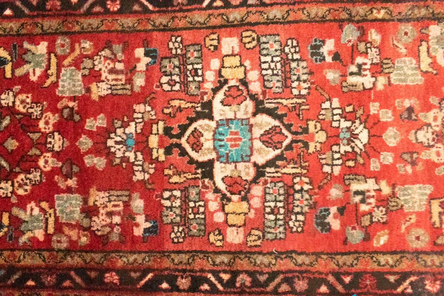 Tappeto corsia Tappeto Persero - Nomade - 288 x 84 cm - arancione