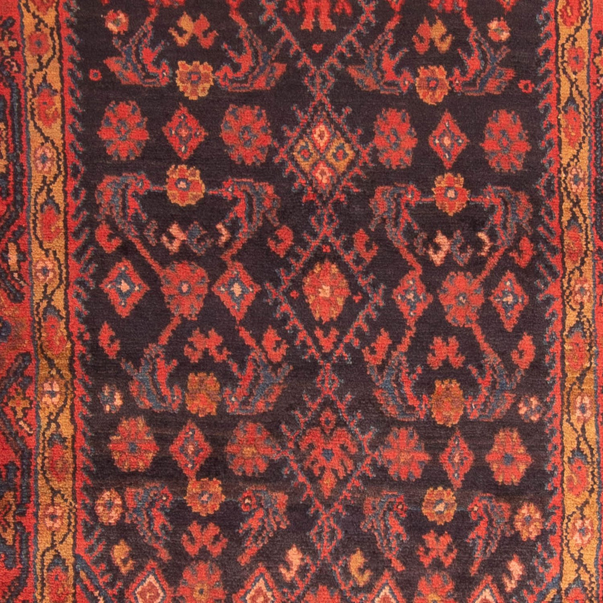 Tappeto Persero - Nomade - 167 x 113 cm - blu scuro