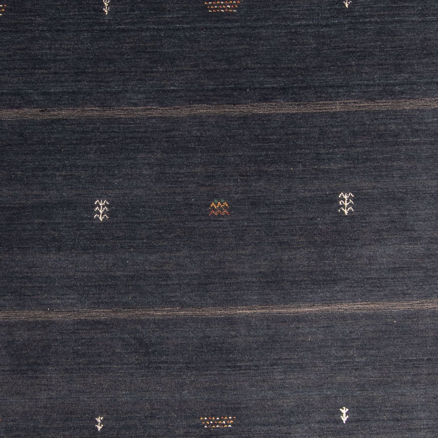 Tappeto Gabbeh - Indus - 244 x 170 cm - blu scuro
