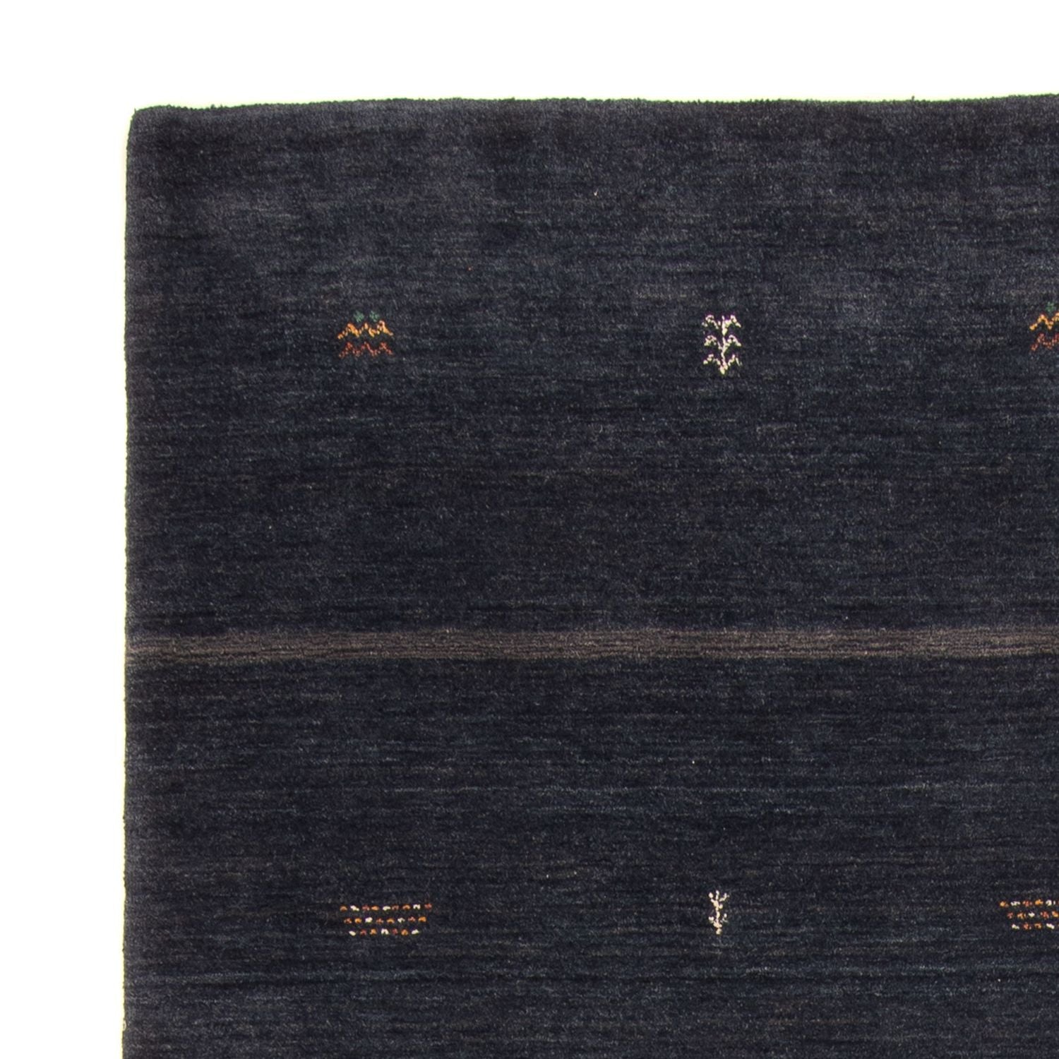 Tappeto Gabbeh - Indus - 244 x 170 cm - blu scuro