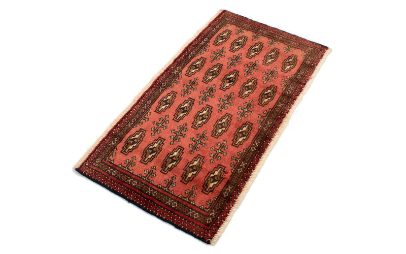 Tappeto Turkaman - 130 x 60 cm - ruggine