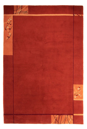 Tappeto Nepal - 293 x 205 cm - rosso scuro