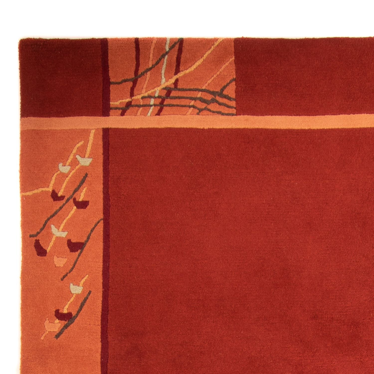 Tappeto Nepal - 293 x 205 cm - rosso scuro