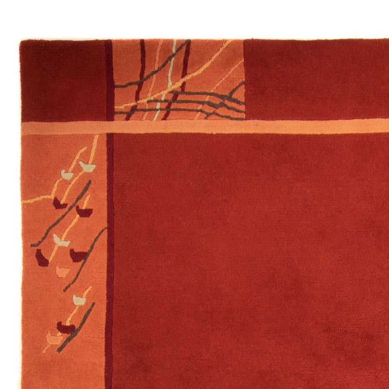 Tappeto Nepal - 293 x 205 cm - rosso scuro