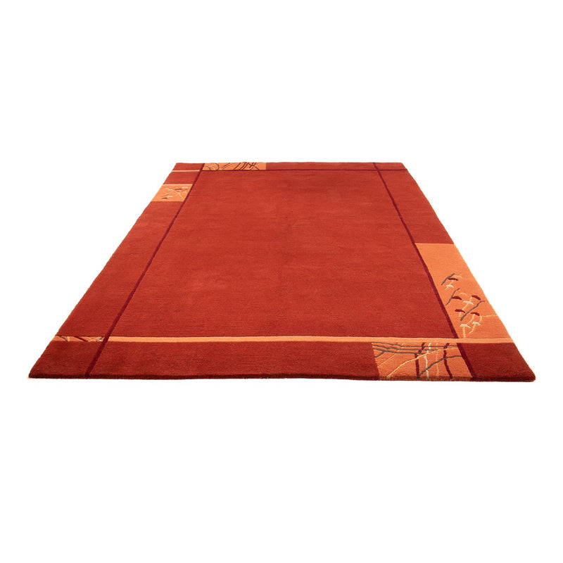 Tappeto Nepal - 293 x 205 cm - rosso scuro