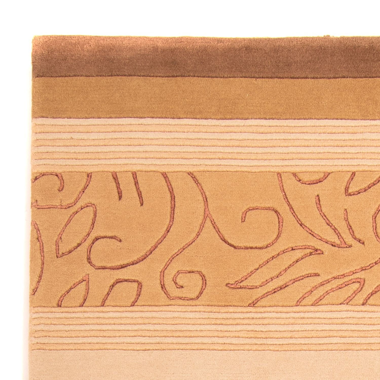 Tappeto Nepal - 200 x 144 cm - marrone chiaro