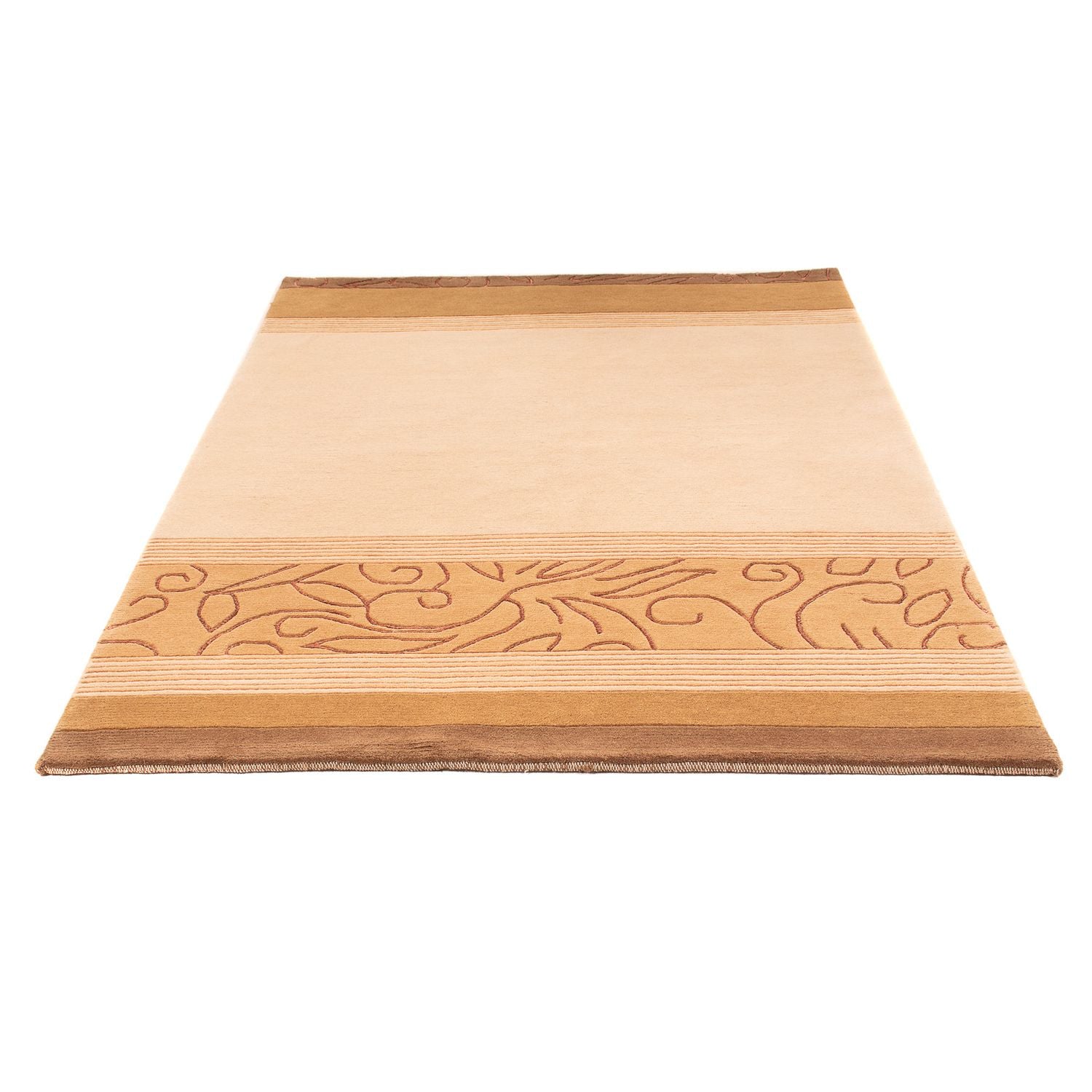 Tappeto Nepal - 200 x 144 cm - marrone chiaro