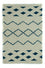 Tappeto Kelim - Tendenza - 95 x 62 cm - blu