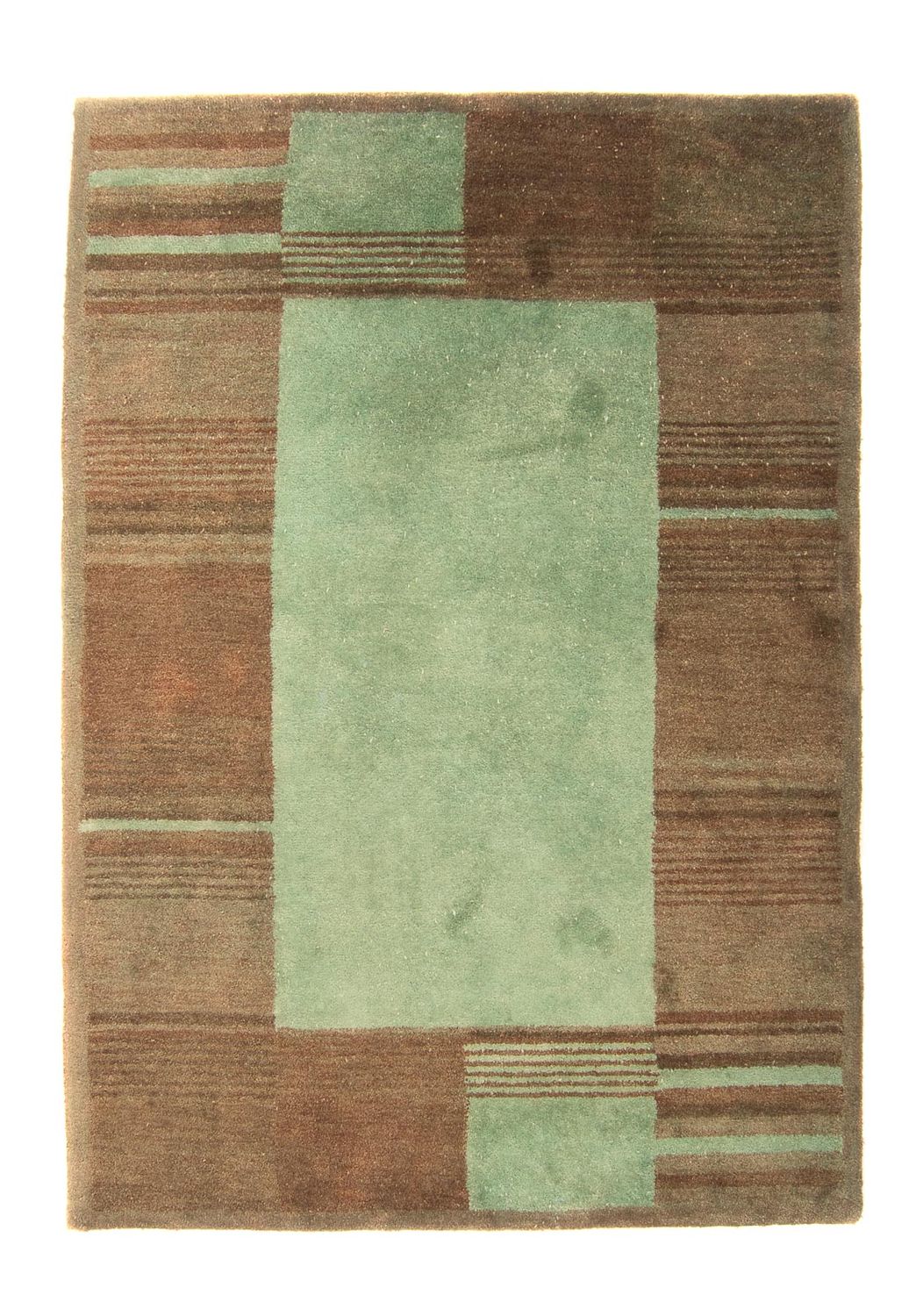 Tappeto di lana - 193 x 137 cm - verde
