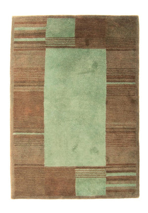 Tappeto di lana - 193 x 137 cm - verde